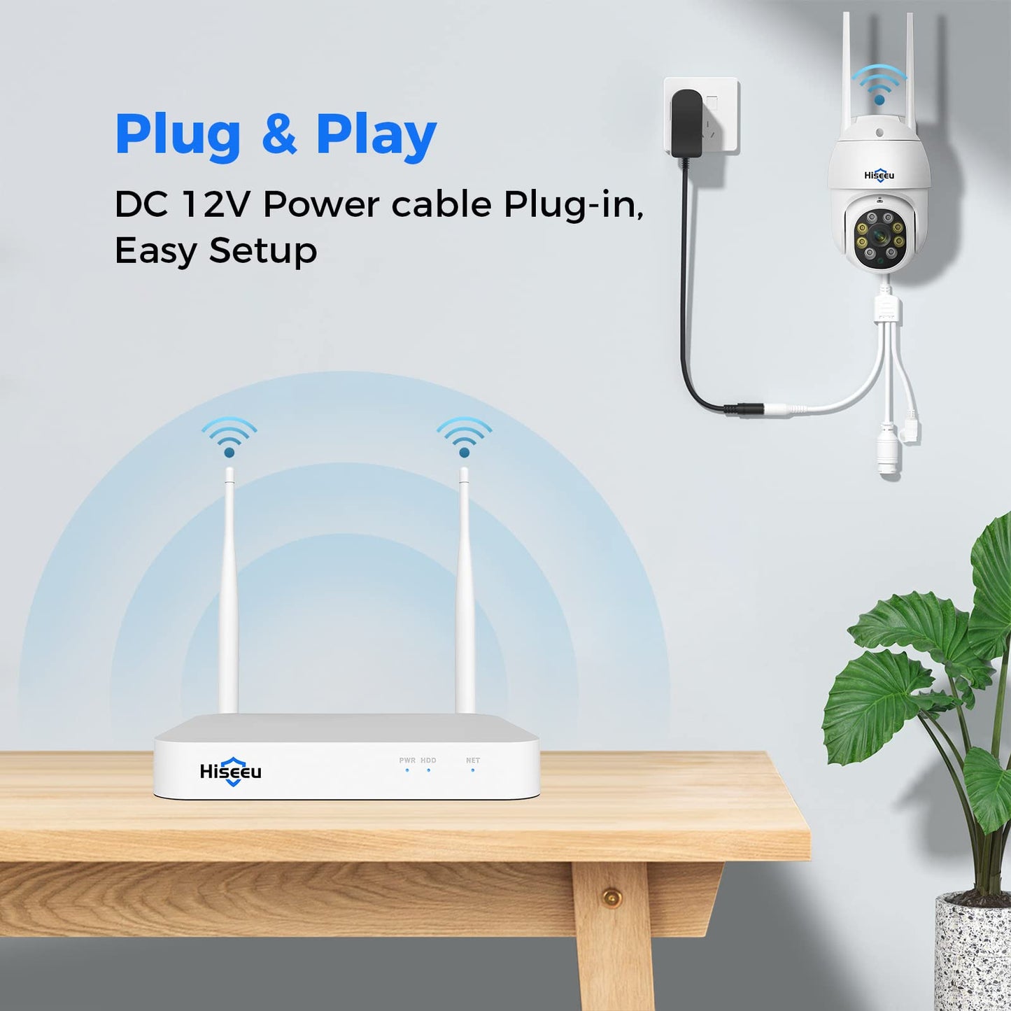 3MP Security Camera System