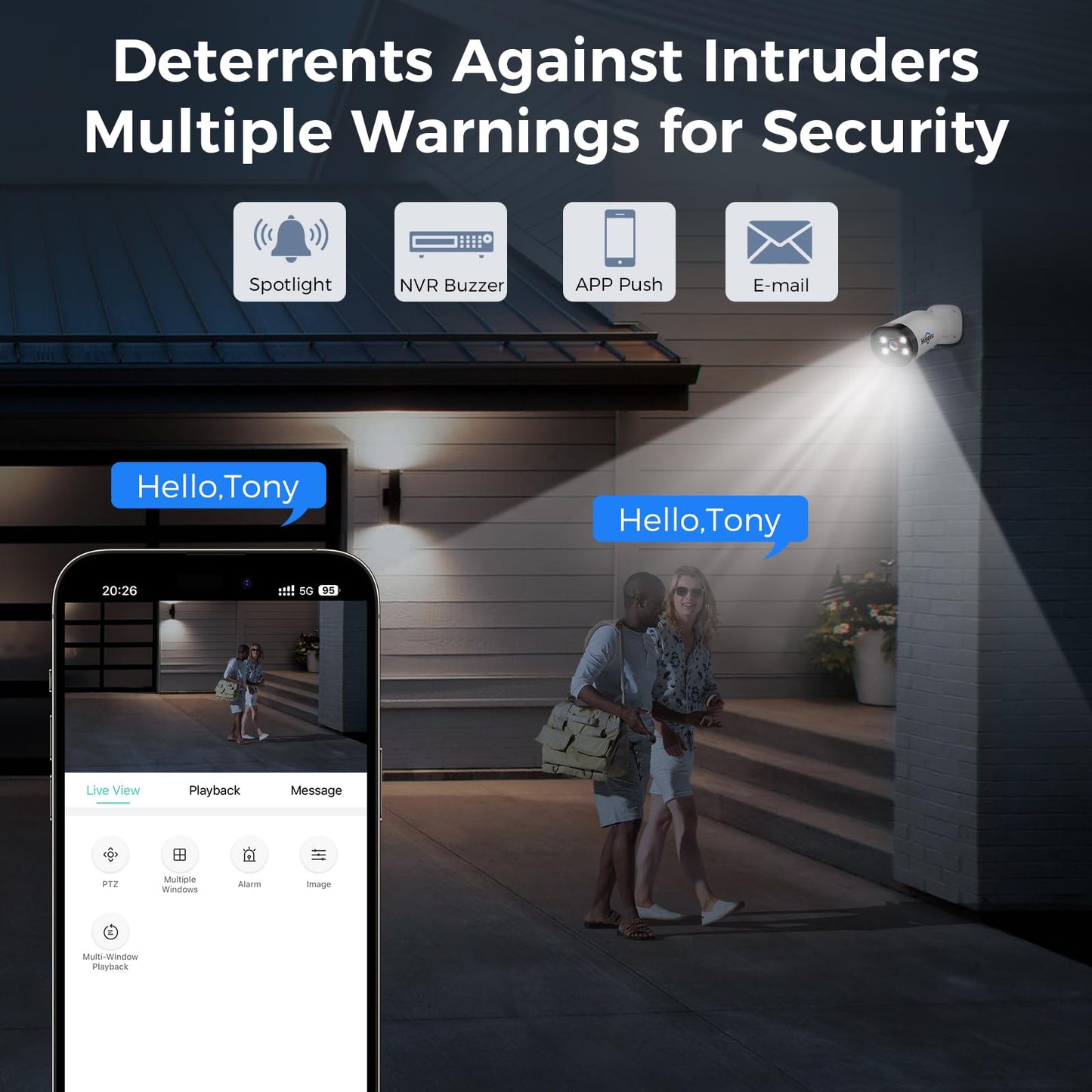 8 MP CCTV Home Wired Security Camera