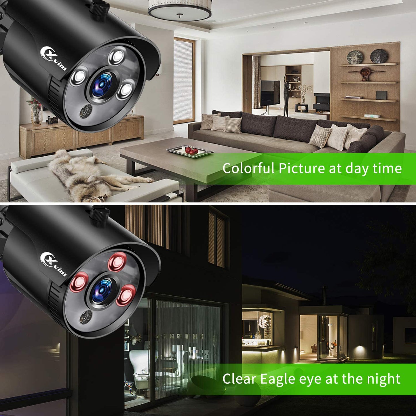 8CH 1080P Home Security Camera System