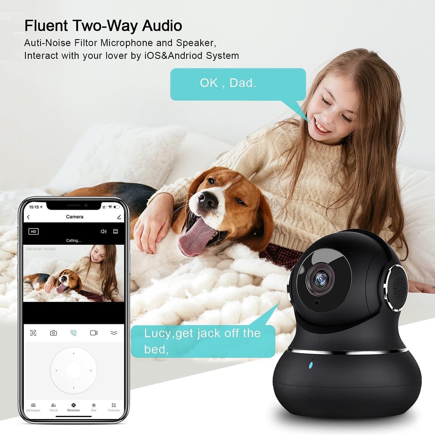 Indoor Security Camera 360°