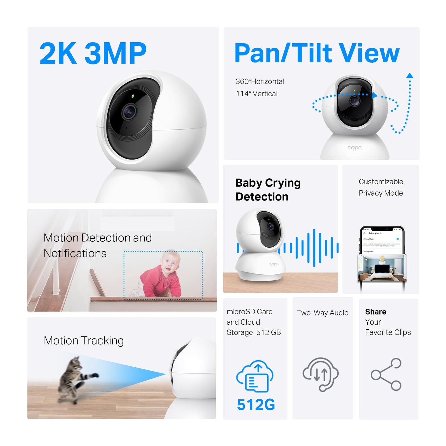 Tilt Security Camera