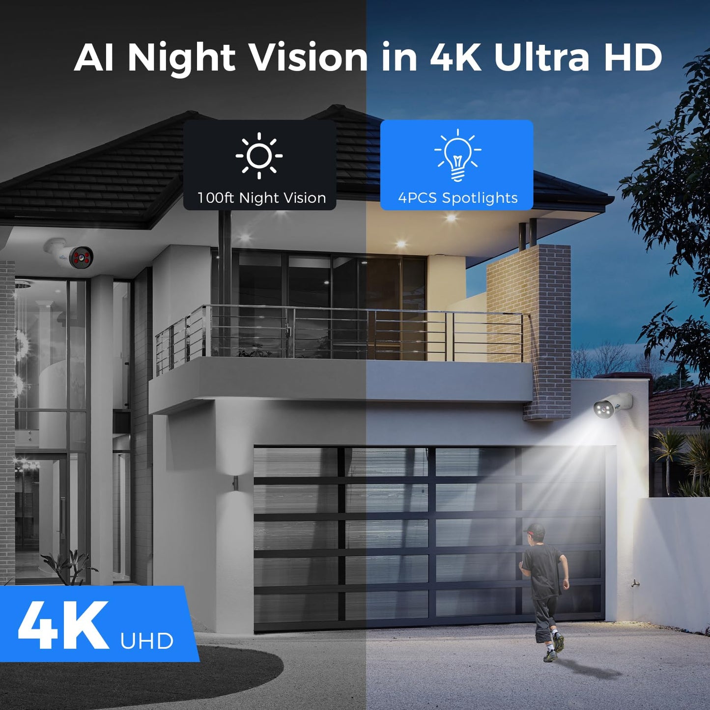 8 MP CCTV Home Wired Security Camera