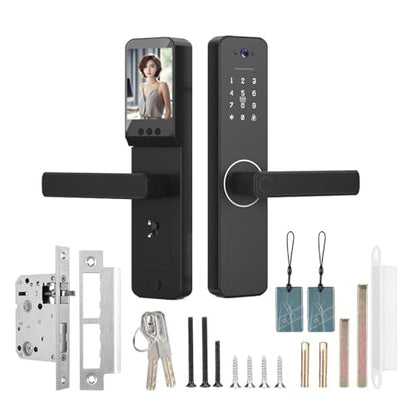 Smart Lock with 120° Wide-Angle Camera