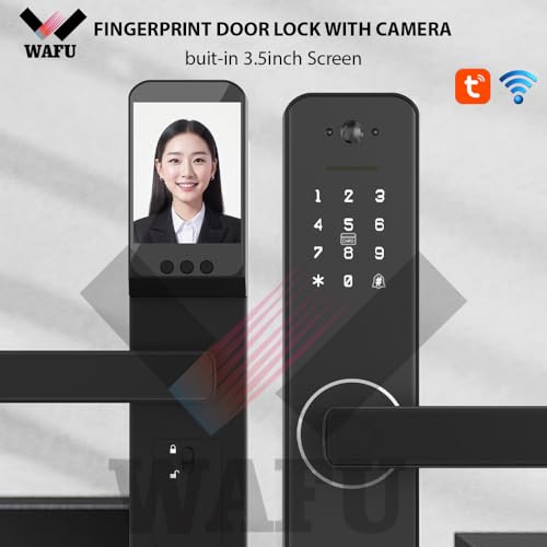 Smart Lock with 120° Wide-Angle Camera