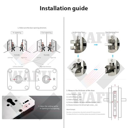 Smart Lock with 120° Wide-Angle Camera