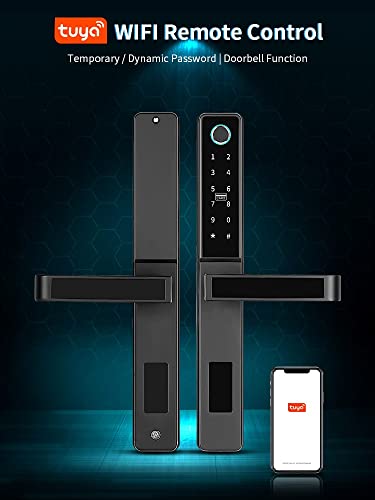 Waterproof Keyless Fingerprint  Smart Door Lock