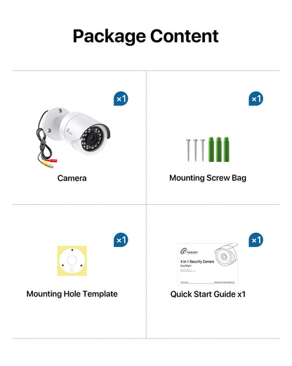 2MP 1080p HD Security Camera