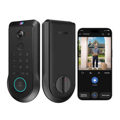 Smart Lock with 2K 180° Camera