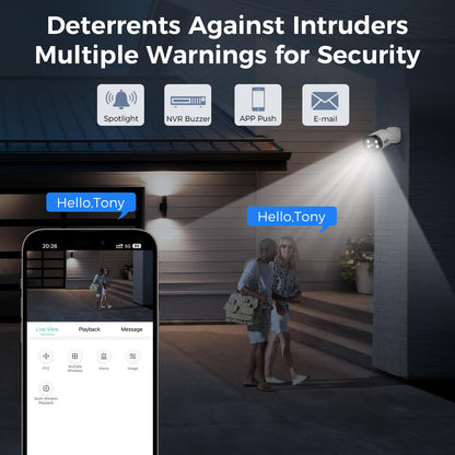 8 MP CCTV Home Wired Security Camera