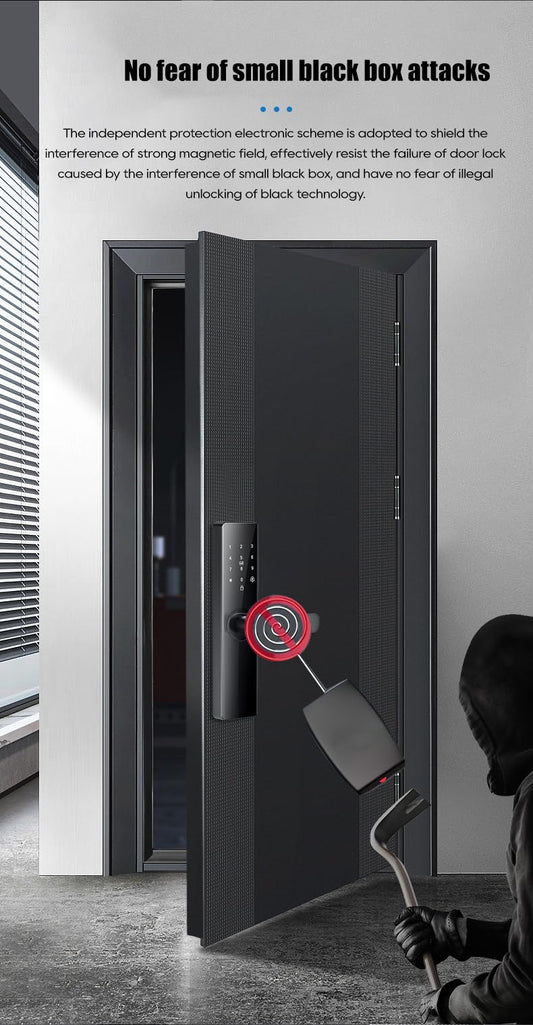Smart Electronic Door Lock with Fingerprint Biometric