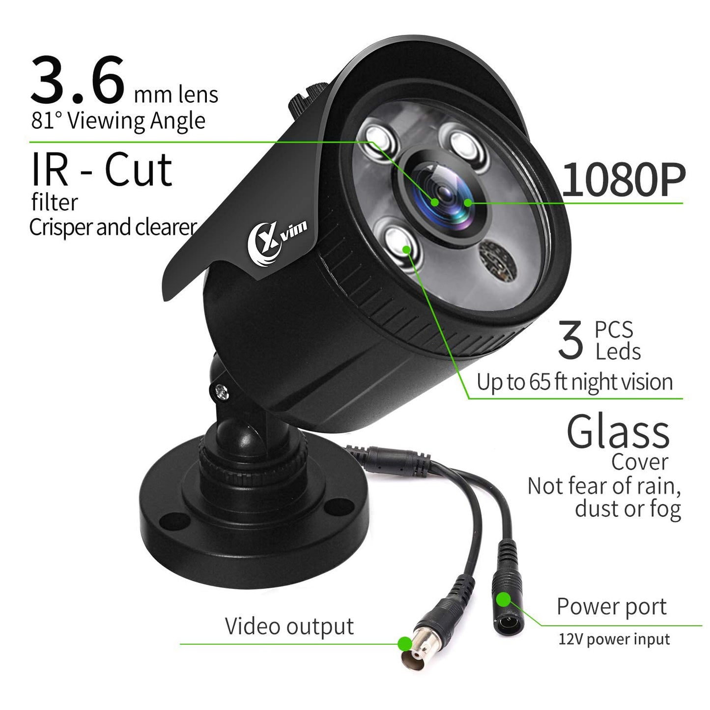 8CH 1080P Home Security Camera System