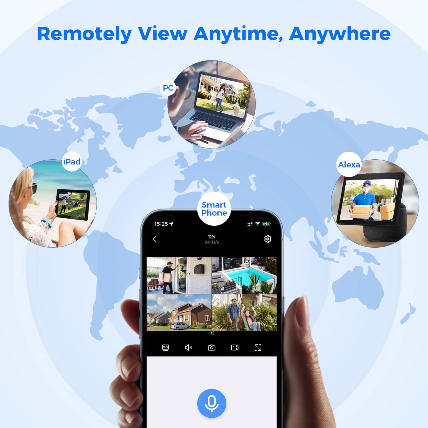 3MP Security Camera System