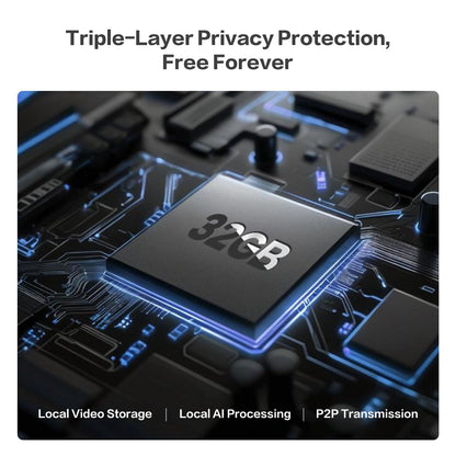 Smart Lock with 2K 180° Camera