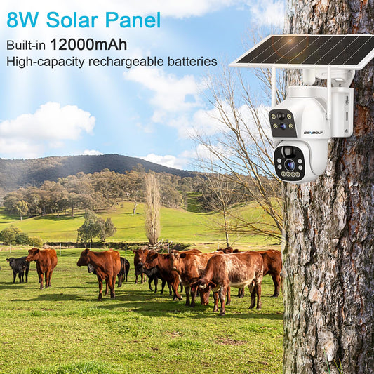 LTE Cellular Solar Security Camera